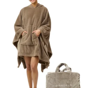 NordPoncho Kapuzencape mit Tragetasche
