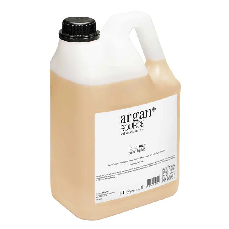 Sapone Liquido, tanica 5 L per dispenser - Argan Source