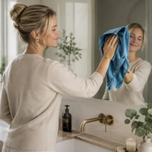 Mikrofasertuch Anti dust - Perfekt für Glas und Spiegel