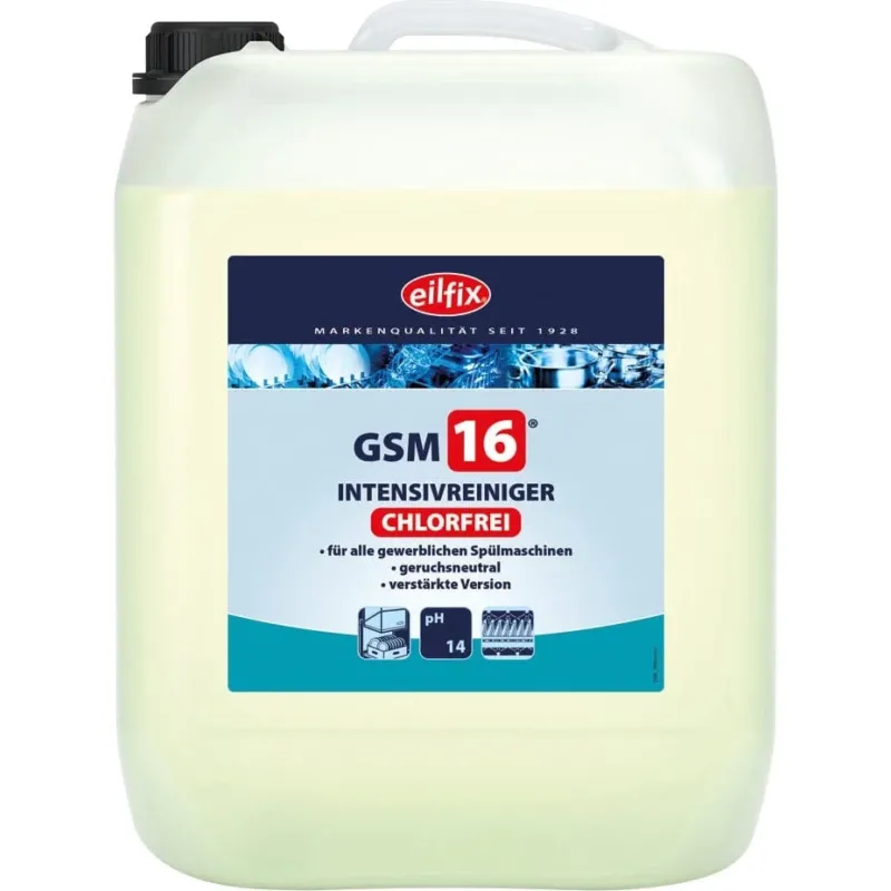 EILFIX GSM 16 OC chlorfreier Intensiv Reiniger für Geschirrspülmaschinen