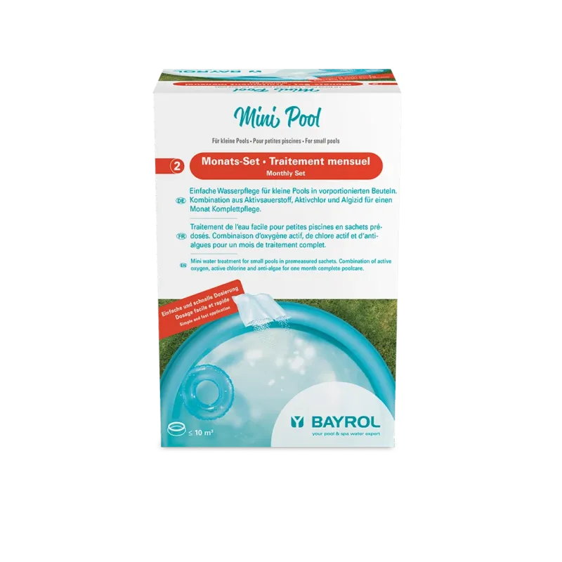 BAYROL Mini Pool & Spa Monats-Set 0,6 kg Dauerdesinfektion Monats Komplettpflege | Dose (600 g)