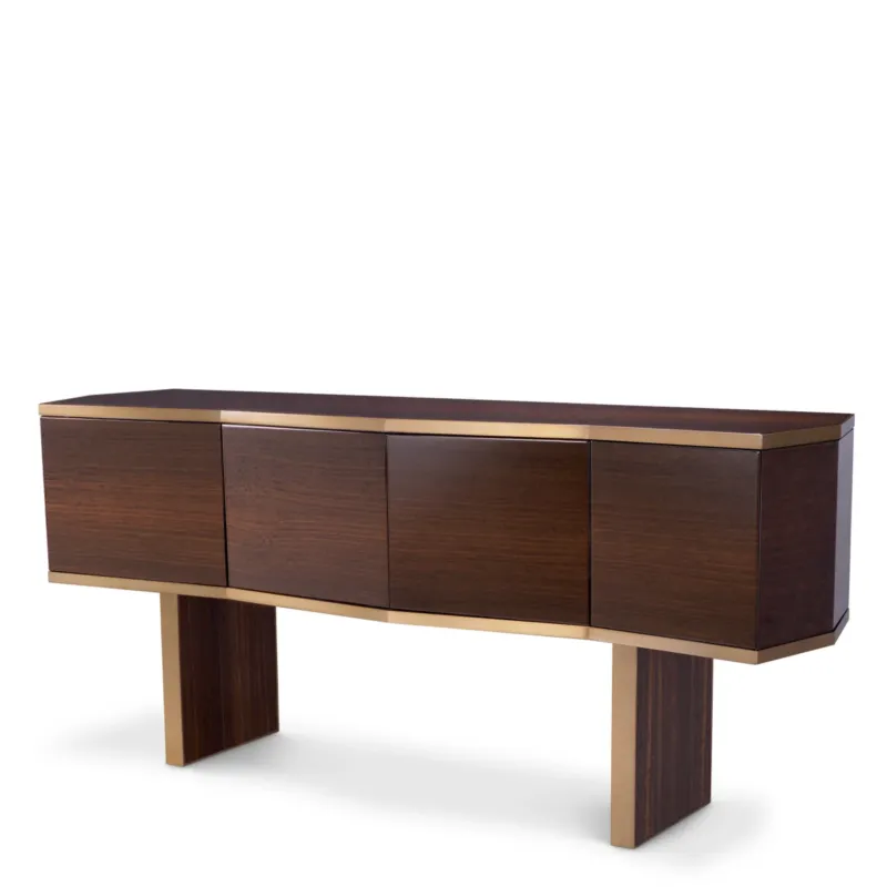 High-Gloss Wooden Dresser Xenon | Eichholtz Miami