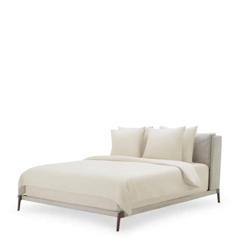 Modern Natural Bed Frame Gonzales | Eichholtz Miami