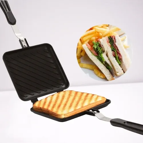Double Sided Non-Stick Sandwich Maker Pan - Image 0