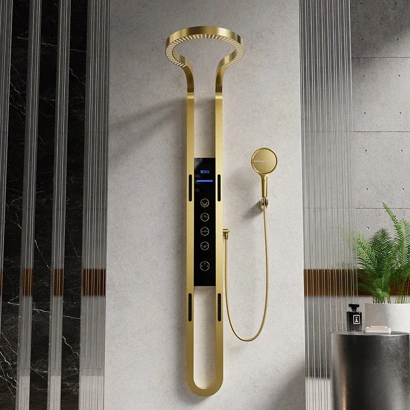 Nordic Rain LED Thermostatic Waterfall Shower Set - Image 0