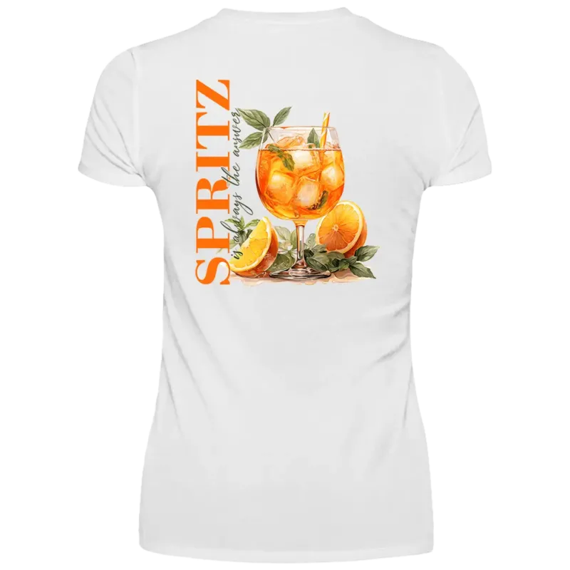 Spritz is always the answer - Vintage Collection - Damen T-Shirt Farbe Weiss
