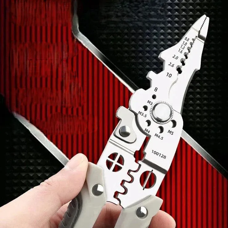 Wire Stripper Adjustable Crimper Automatic Cable Cutter Tool - Image 0