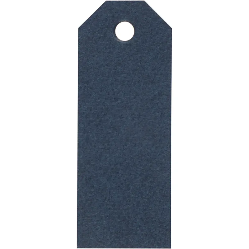Manila Tags, size 3x8 cm, 220 g, blue, 20 pc