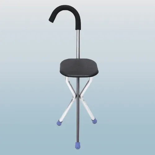 2 In 1 Portable Lightweight Walking Stick With Chair - Image 0