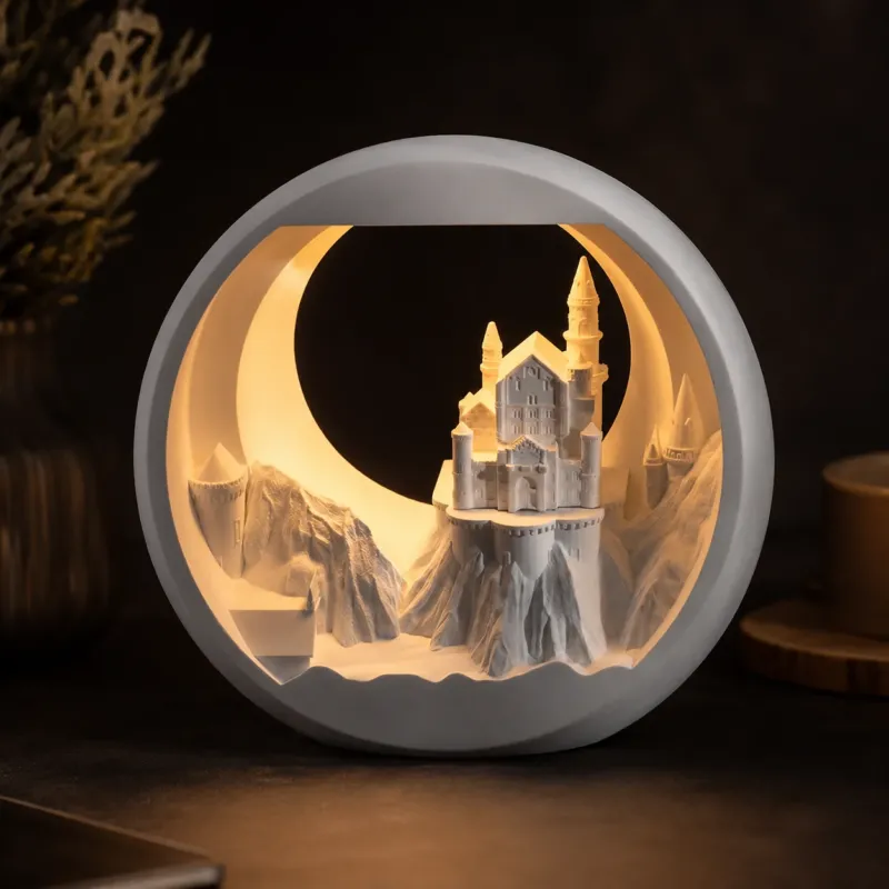 Mountains Nights Aromatherapy Lamp