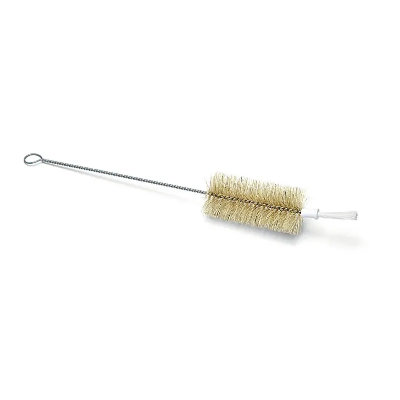 Die Nölle Profi Brush Flaschenbürste reine Borste von Nölle Profi Brush Bürsten- & Pinseltechnik e.K. verfügt über leichte Naturborsten, ein weißes Borstenbündel und einen langen Metallstiel mit Aufhängeöse.