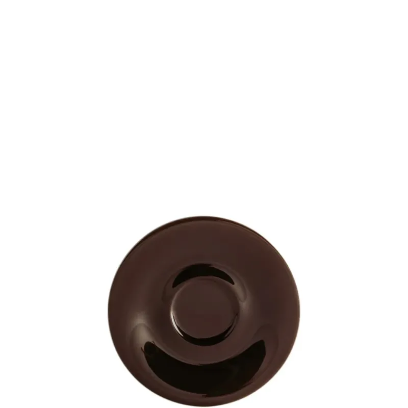 KAHLA Pronto Colore Untertasse 12 cm chocolate brown