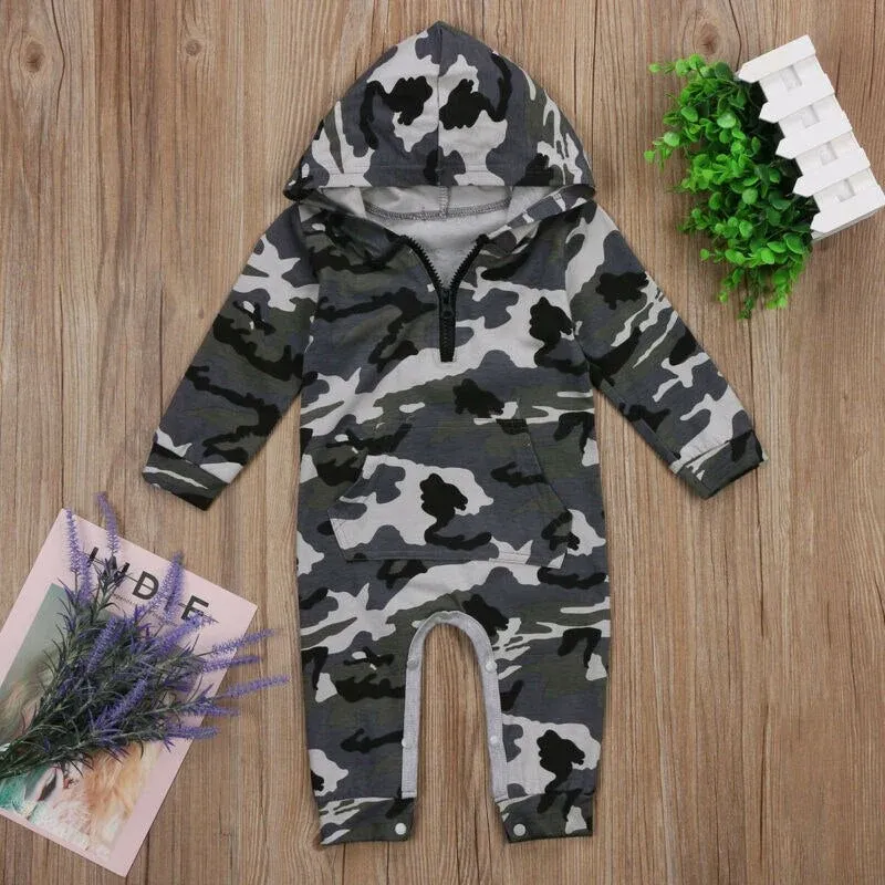Infant Warm Clothes Long Sleeve Baby Bodysuit - Image 0