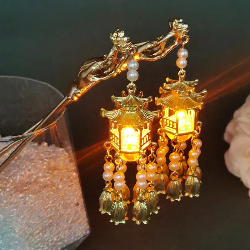 Ancient Style Lantern Hair Pins - Image 0
