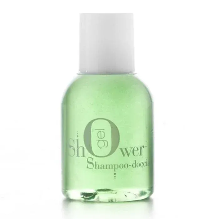 Shampoo Doccia Aloe Vera, 32 ml - White