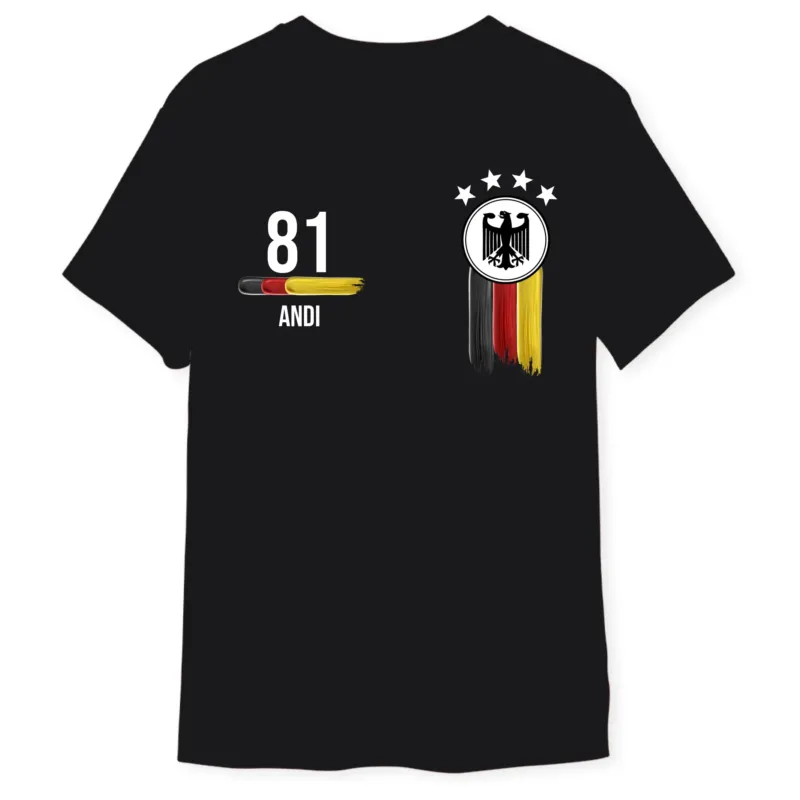 Personalisiertes Deutschland Trikot T-Shirt