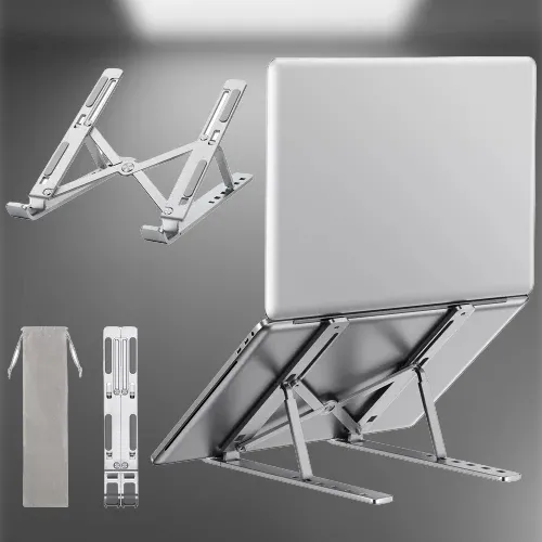 Work Station Aluminum Notebook Holder Stand - Image 0