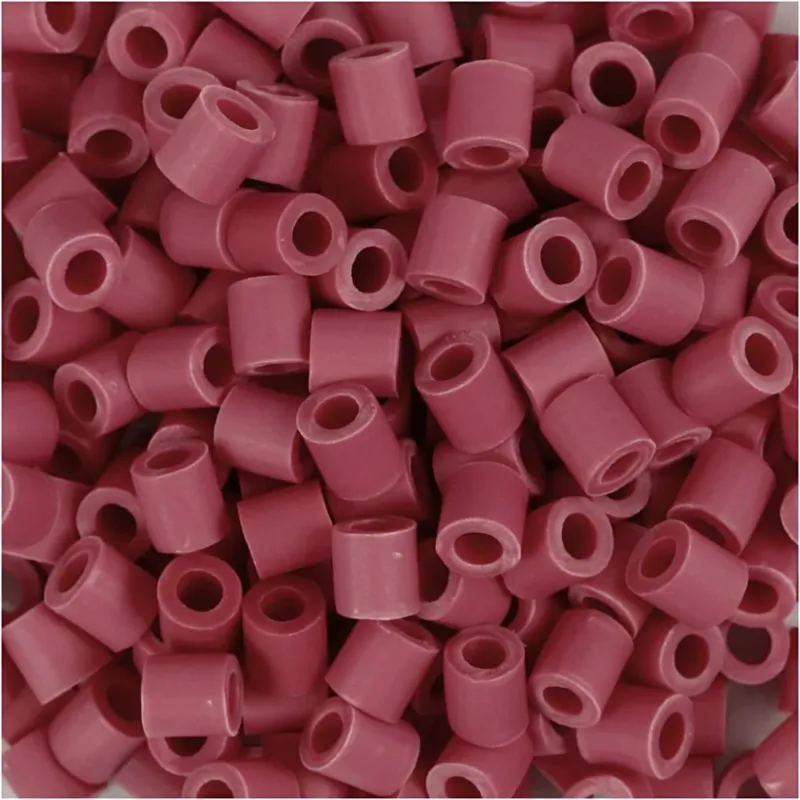 NABBI BioBeads, Größe 5x5 mm, Lochgröße 2.5 mm, medium, Rot, 1000 Stk/ 1 Pck [HOB-9067770]