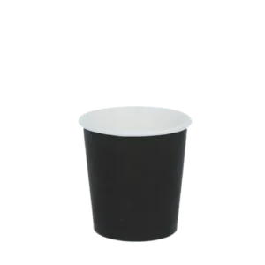 Espresso cup Carton 120cc 4oz Ø6,3cm Black FSC®Mix (1.000 pcs)