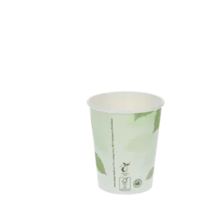 Coffee Cup Carton 230cc 8oz Ø8 cm FSC® green (1.000 pcs)