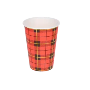 Coffee Cup 180cc 7.5oz Ø7 cm Tartan scotty (2.500 pcs)