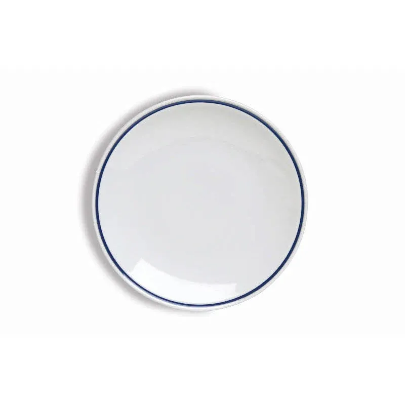 Piatto Piano Ø cm 26 Con Decoro A Filo Blu, collezione Az - Tognana Porcellane