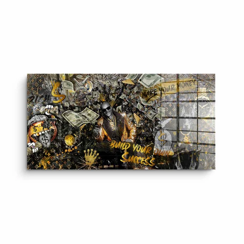 Build your own success - Acrylglas