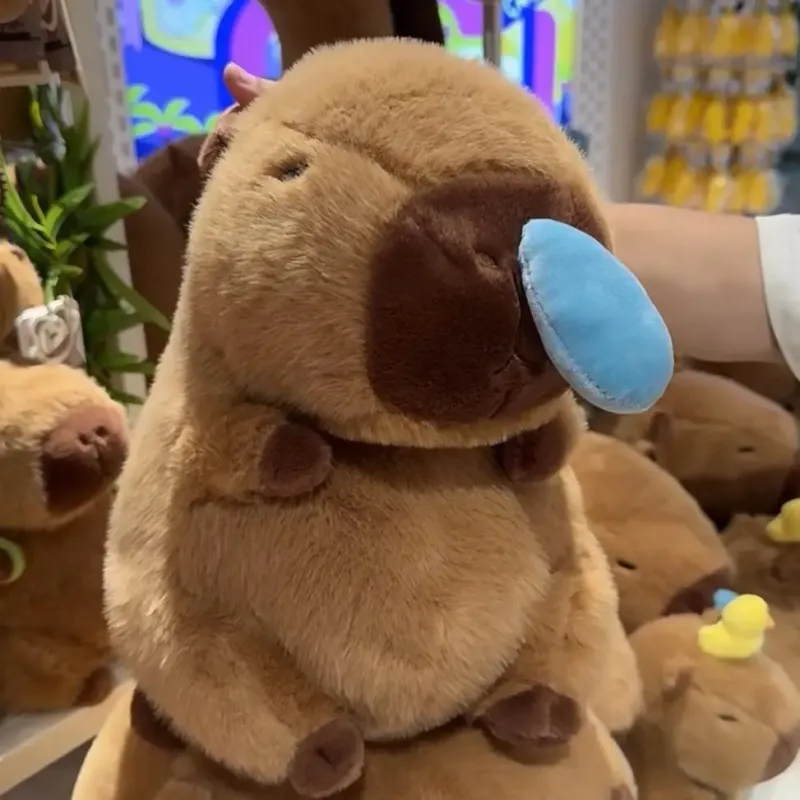 Adorable Sneezy Capybara Animal Plushie - Image 0