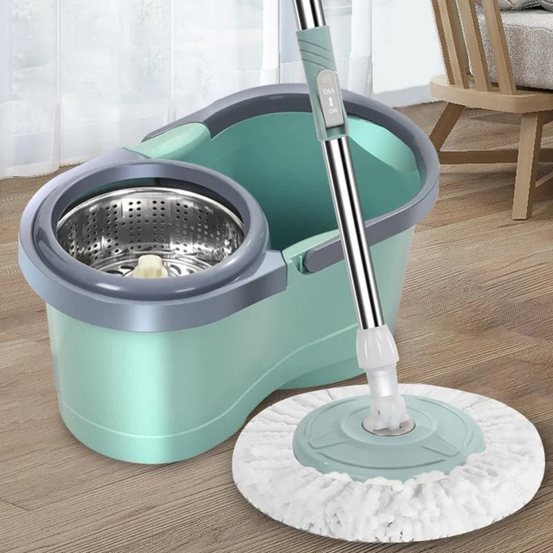 Automatic Spin Easy-Wring Mop Set - Image 0