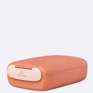 Nachhaltige Lunchbox - Brotdose aus PLA - bioloco plant urban lunchbox rectangle terracotta