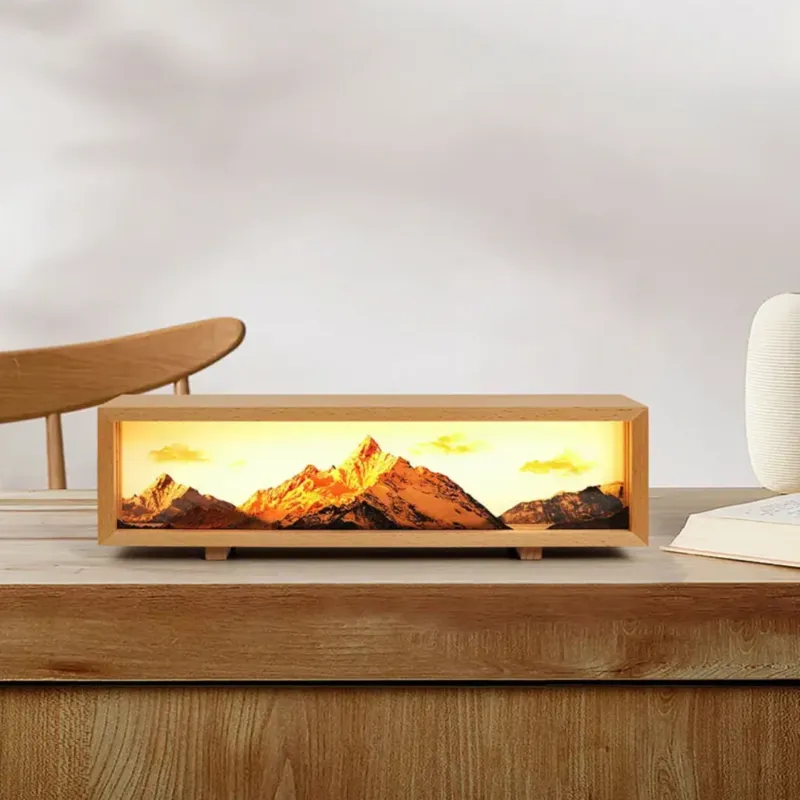 Dream Aura Interactive Desktop Artsy Canvas Lamp - Image 0
