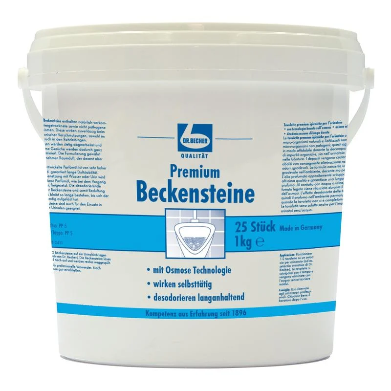 Dr. Becher Beckensteine Premium - 1 kg | Eimer (1 kg)
