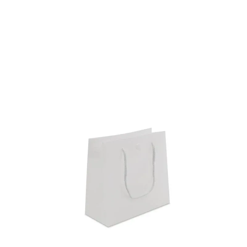 Luxuriöse Kunststofftaschen mit Druckknopf 16+8x16 cm Halbtransparent (250 Stück) [FP-DQC002]