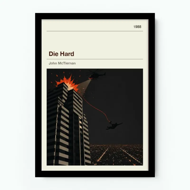 Die Hard Nakatomi Plaza Movie Poster