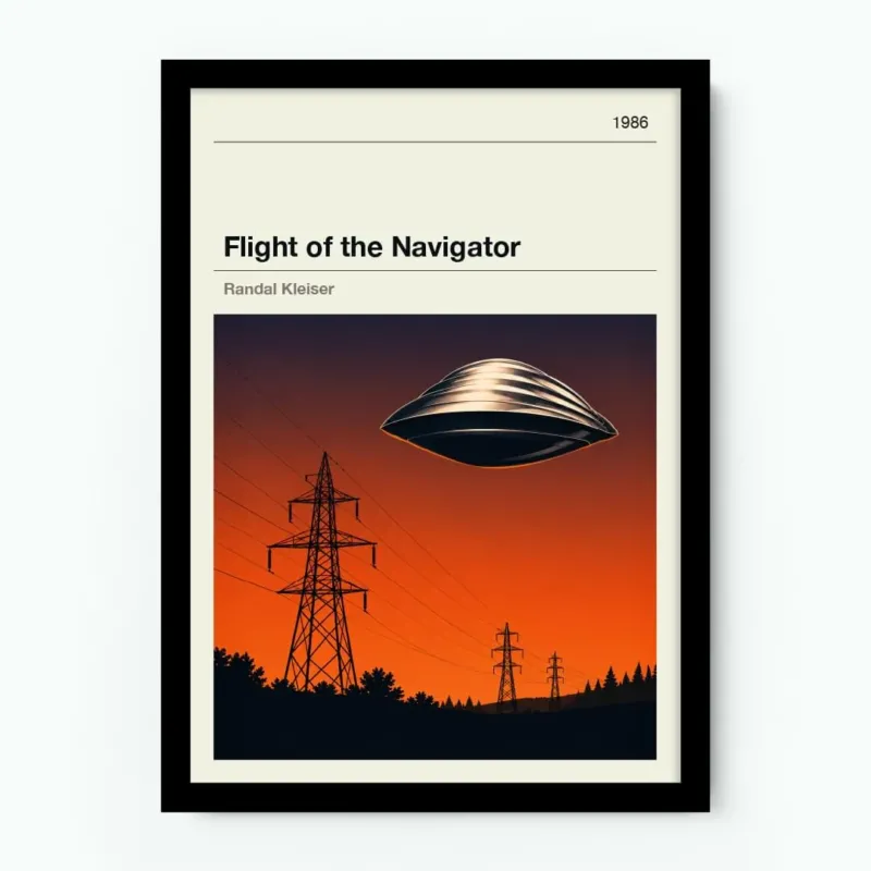 Flight of the Navigator Movie Poster