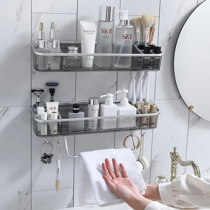 Makeup Shelf Bathroom Organizer Rack - Image 0