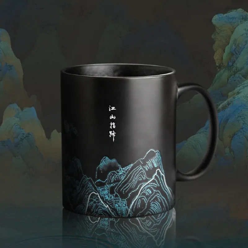 Magic Thermal Color Changing Ceramic Cup - Image 0