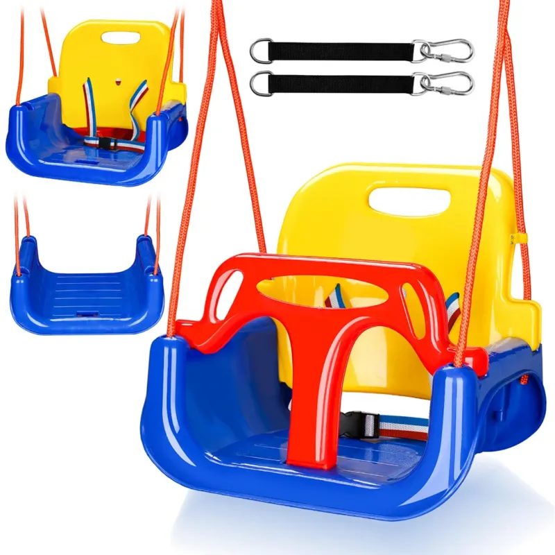 BMOT Kinderschaukel Babyschaukel 3 in 1