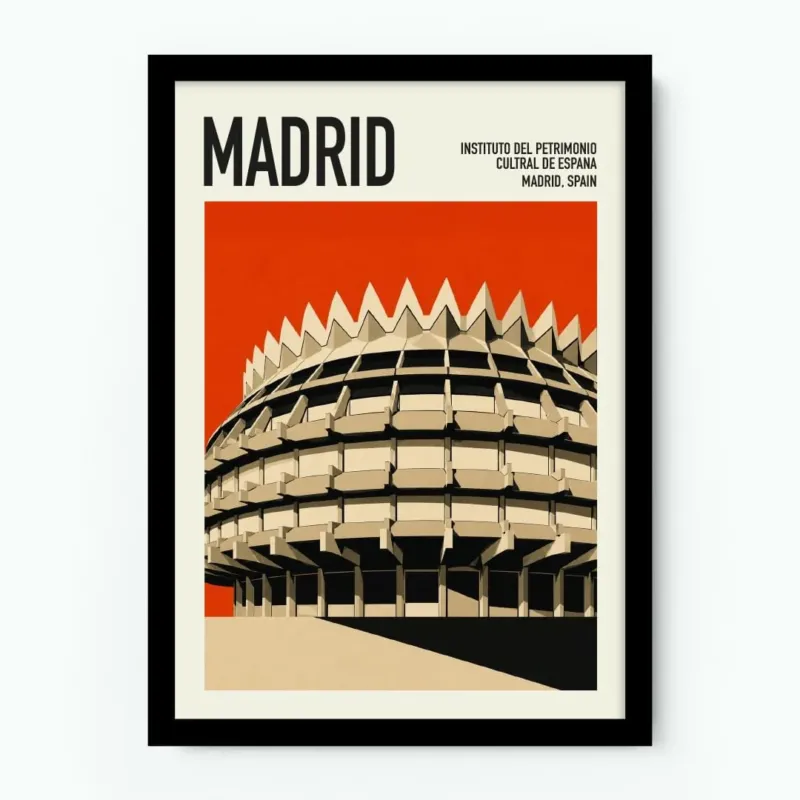 Instituto Del Petrimonio Cultral De Espana London Poster