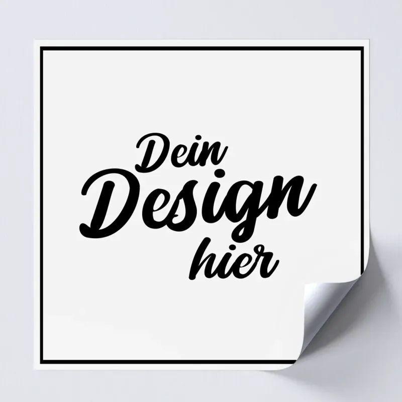Personalisierte Sticker (Quadrat) - Abmessung Aufkleber - Malle Aufkleber, für Festival oder Ballermann, witzige Sticker Sets für Party, Trinkspiel, JGA, Urlaub, Mallorca Sticker Set Accessoires lustig