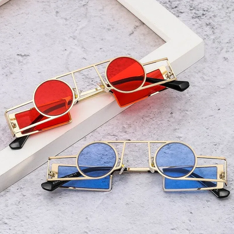 Elite Round Metal Frame Sunglasses - Image 0