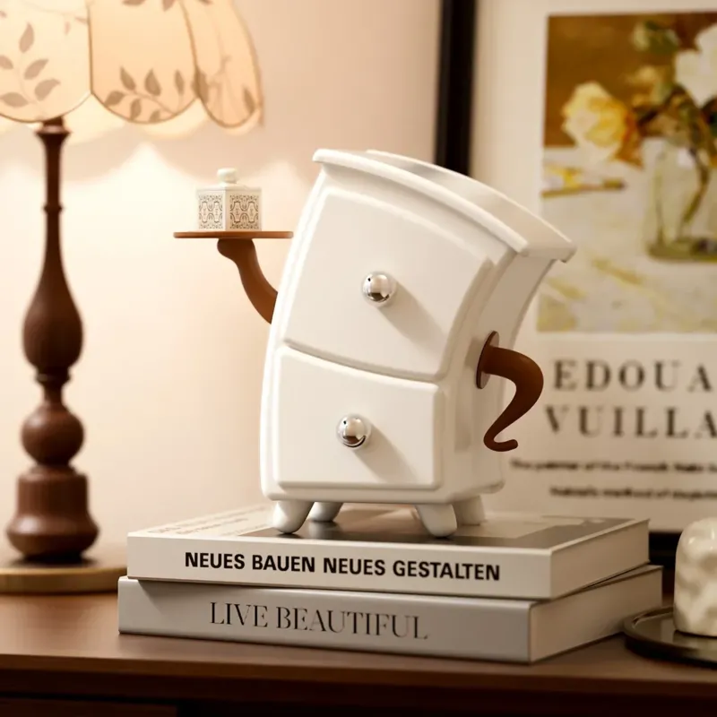 Sassy Mini Drawer Jewelry Storage Cabinet - Image 0