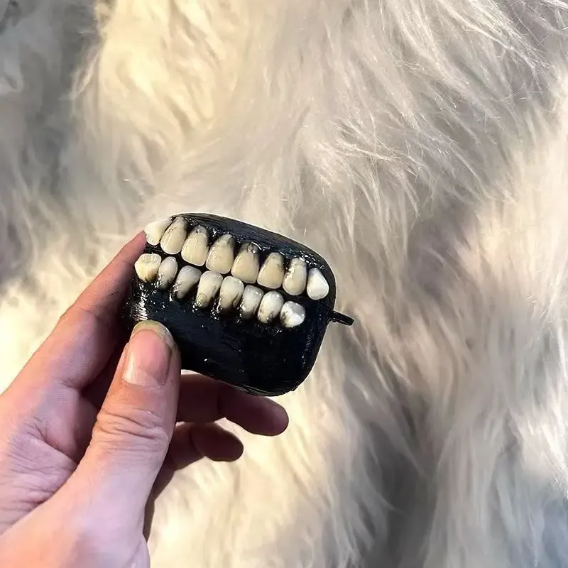 All Smiles Funny Teeth AirPods Cover Case