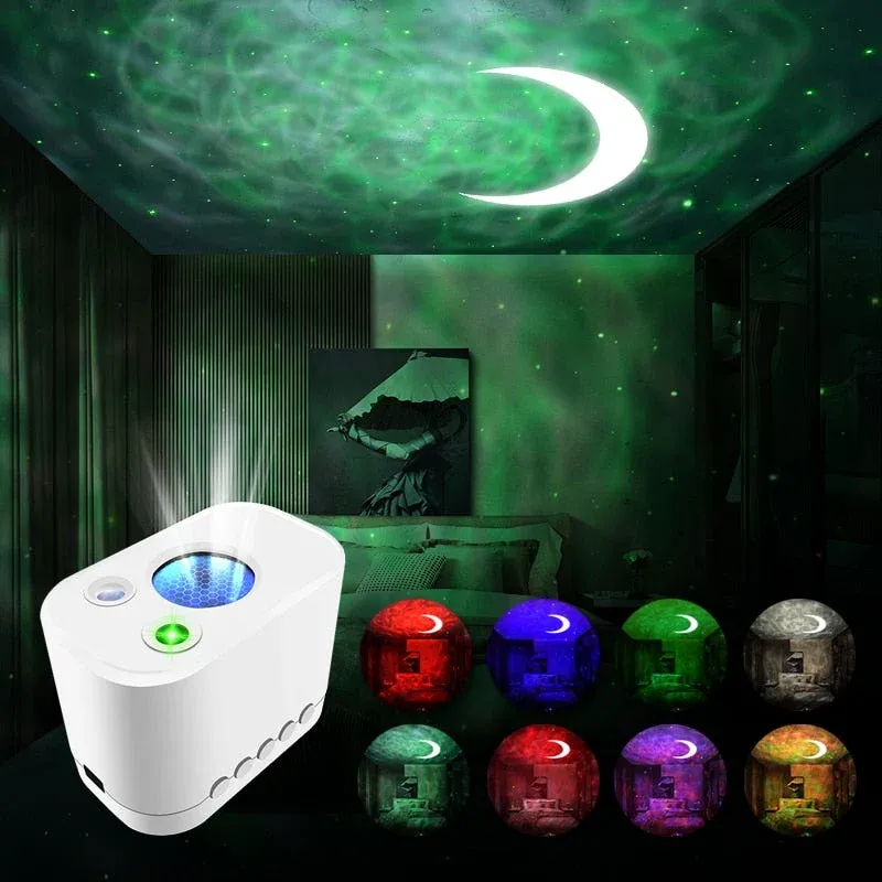 Galaxy LED Ceiling Night Light Projector - Image 0