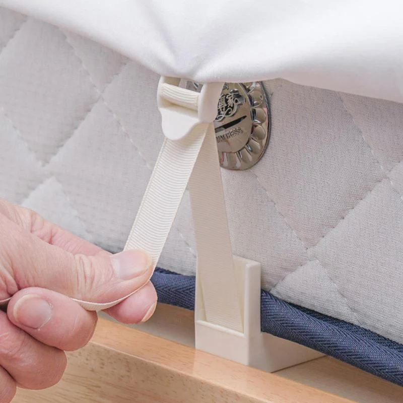 Non-Slip Bedroom Comfort Keeper Sheet Fastener Clips - Image 0