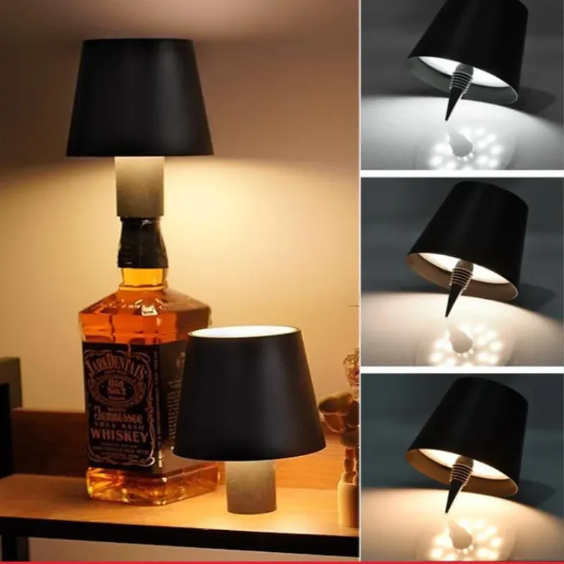 Clip-On Ambient Bottle LED Lamp - Image 0