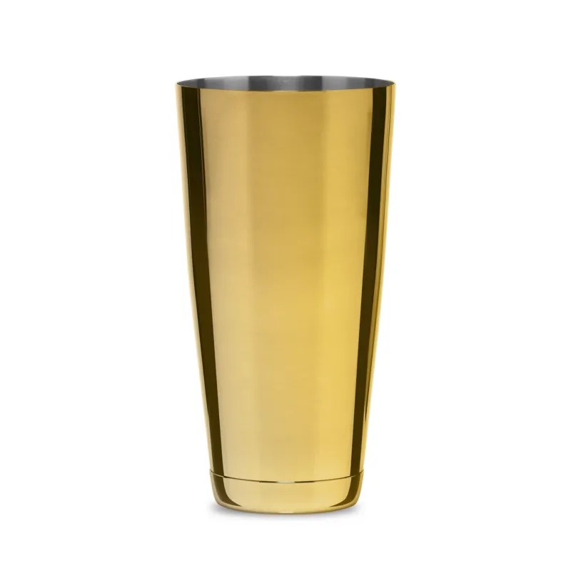 KORIKO® LARGE WEIGHTED SHAKING TIN – GOLD-PLATED / 28OZ (830ML)