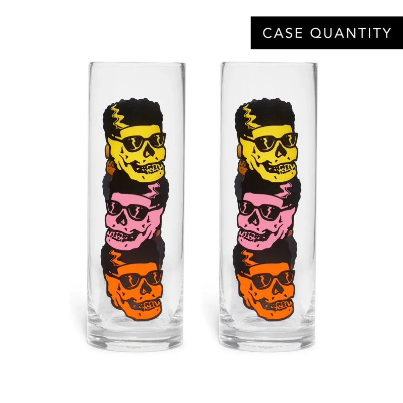 MUSTIPHER ZOMBIE GLASS - 16oz (450ml) / CASE OF 24