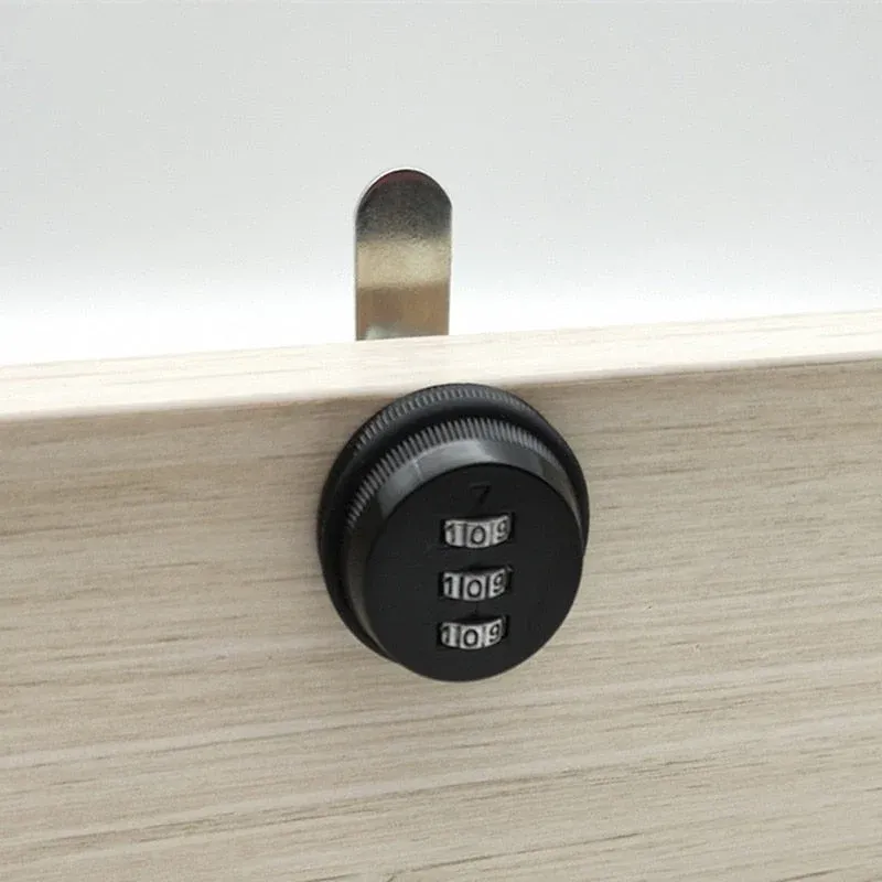 3-Digit Mechanical Password Cabinet Lock - Image 0