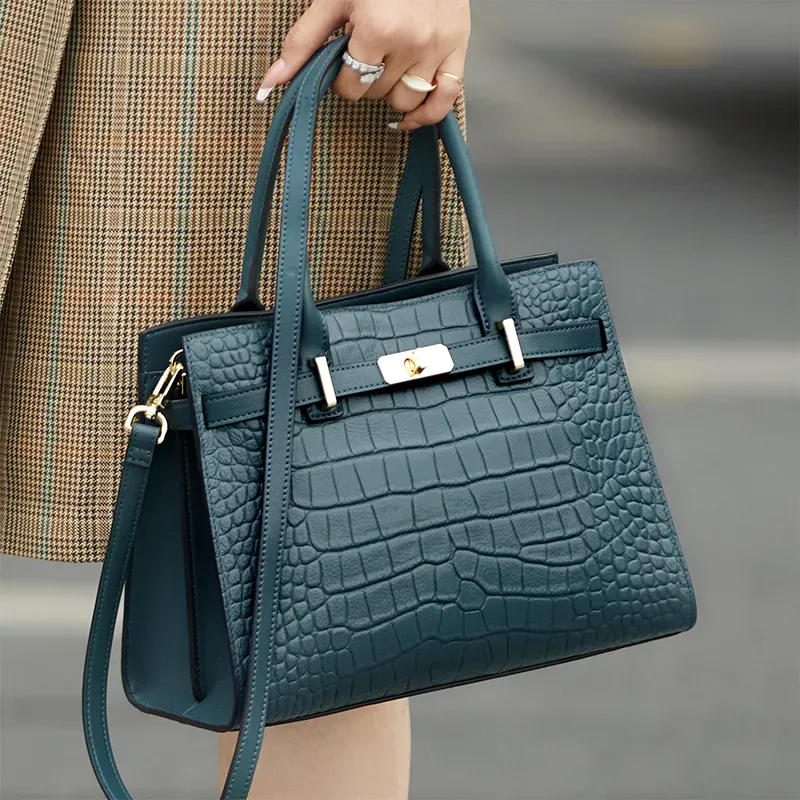 City Trend Elegance Elite Leather Handbag - Image 0